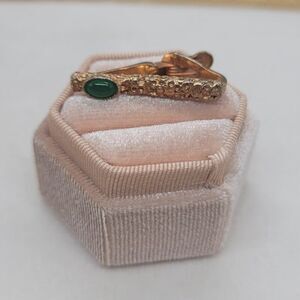 SWANK Gold Tone Tie Clip